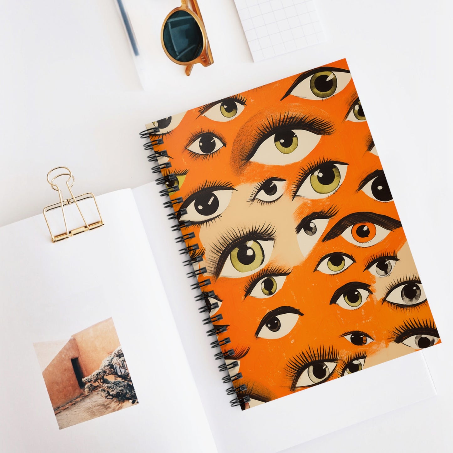 All Seeing Spiral Notebook