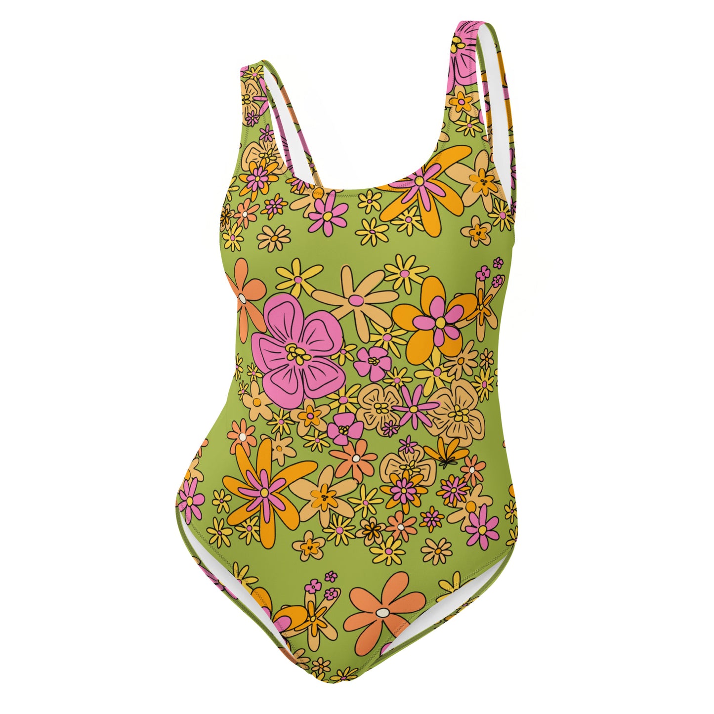 Floral One-Piece Swimsuit