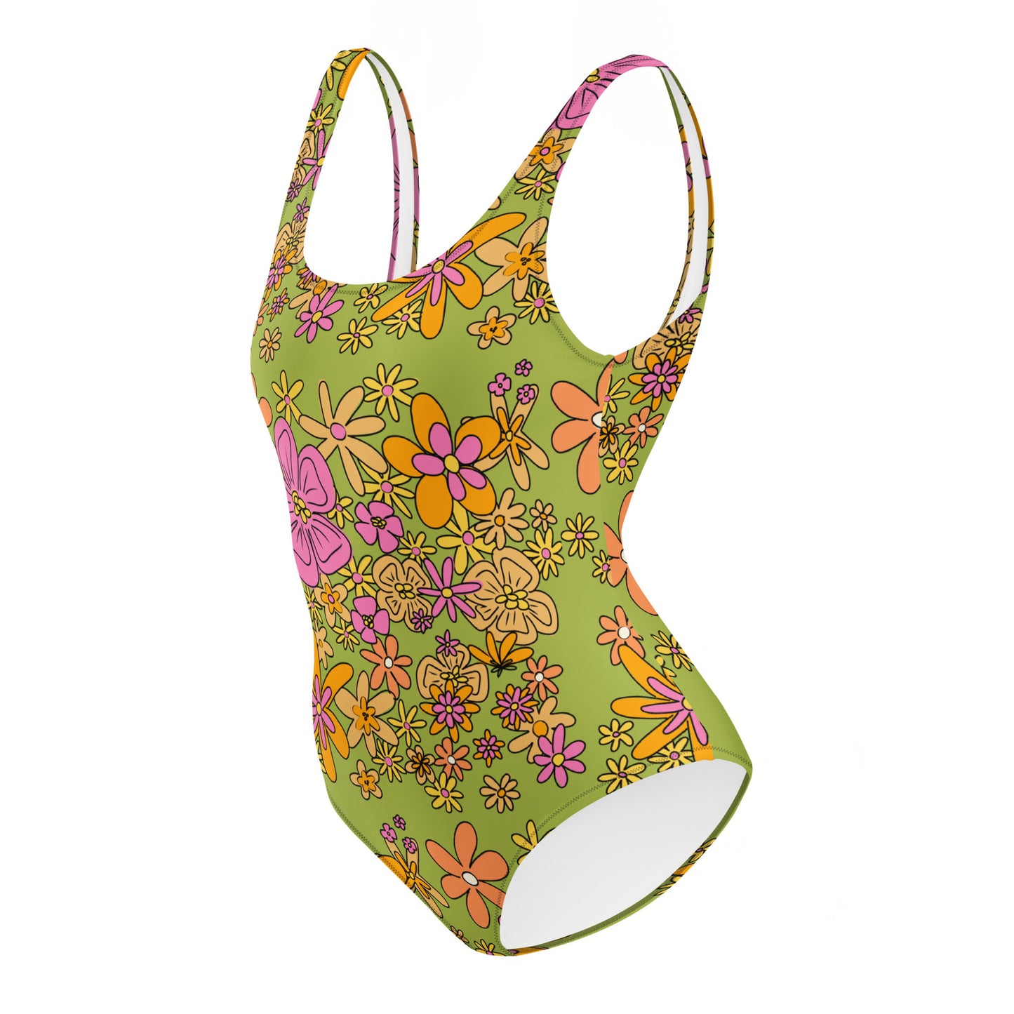 Floral One-Piece Swimsuit