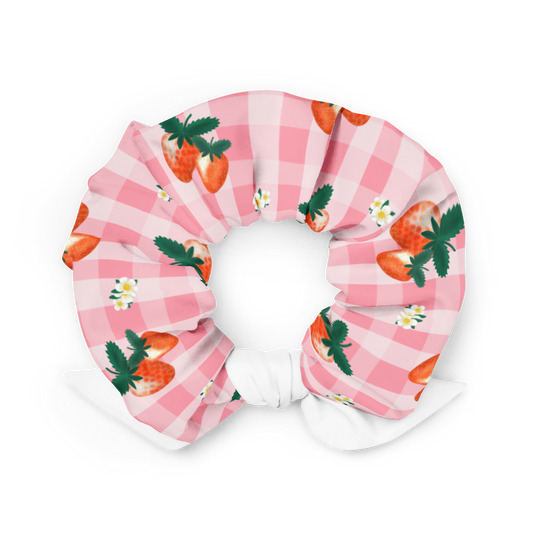 Strawberry Scrunchie