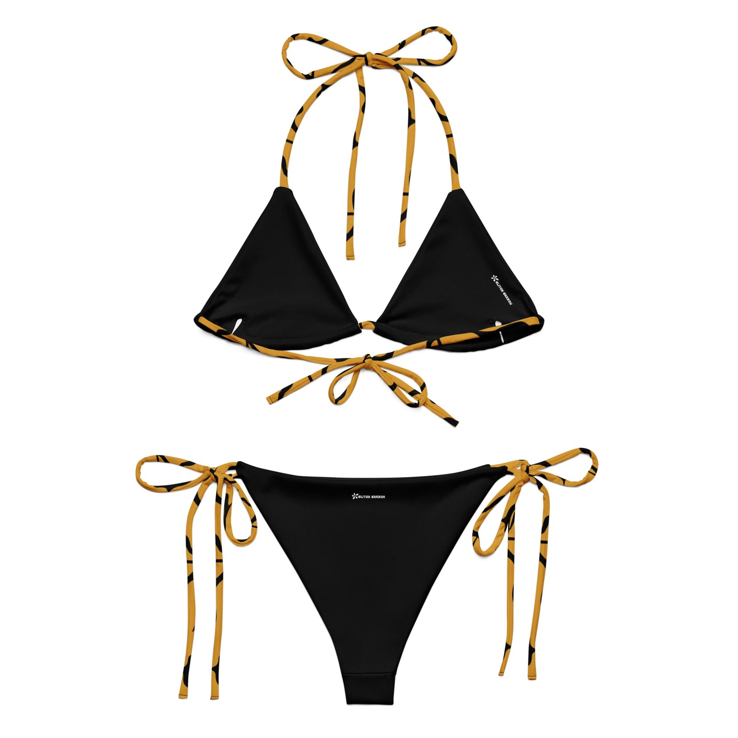 Tiger Recycled String Bikini