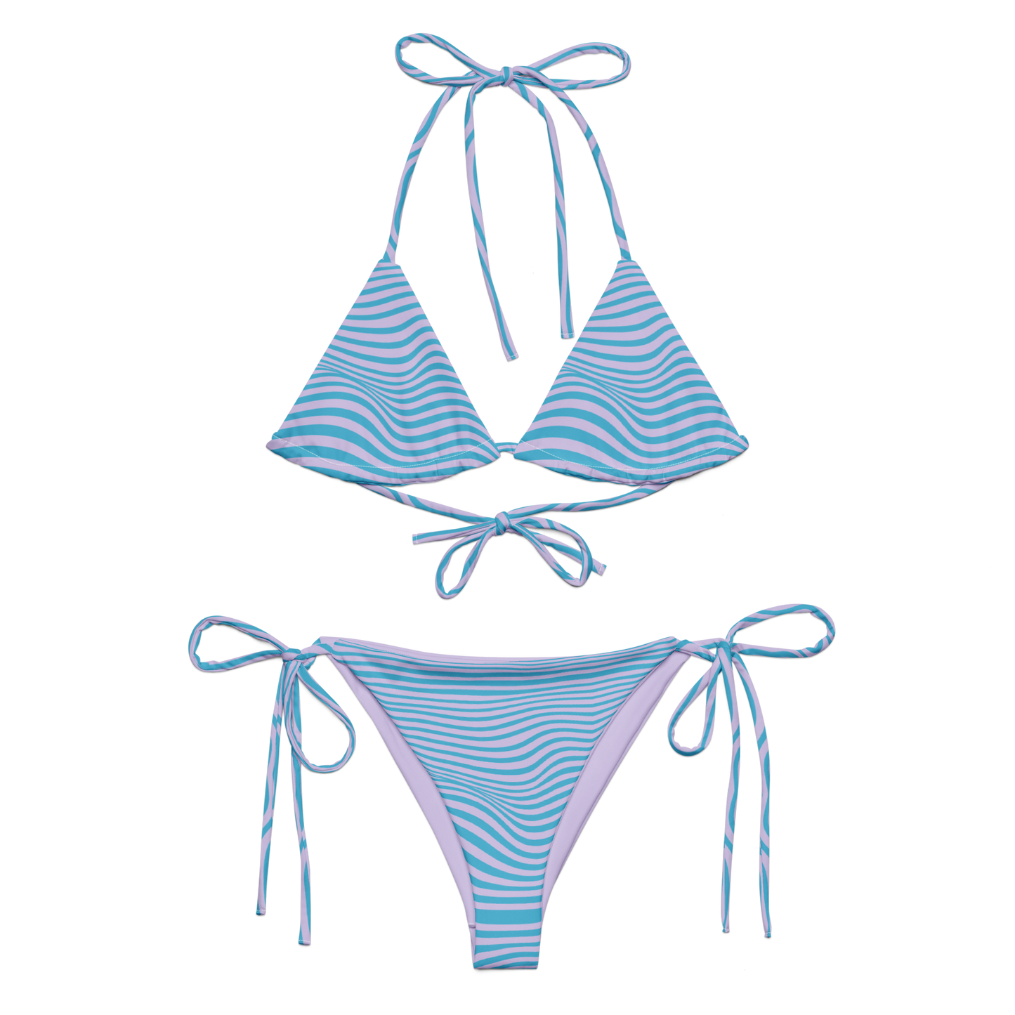 Waves Recycled String Bikini