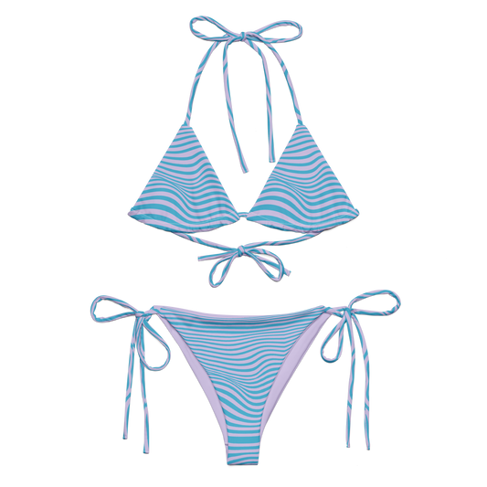 Waves Recycled String Bikini