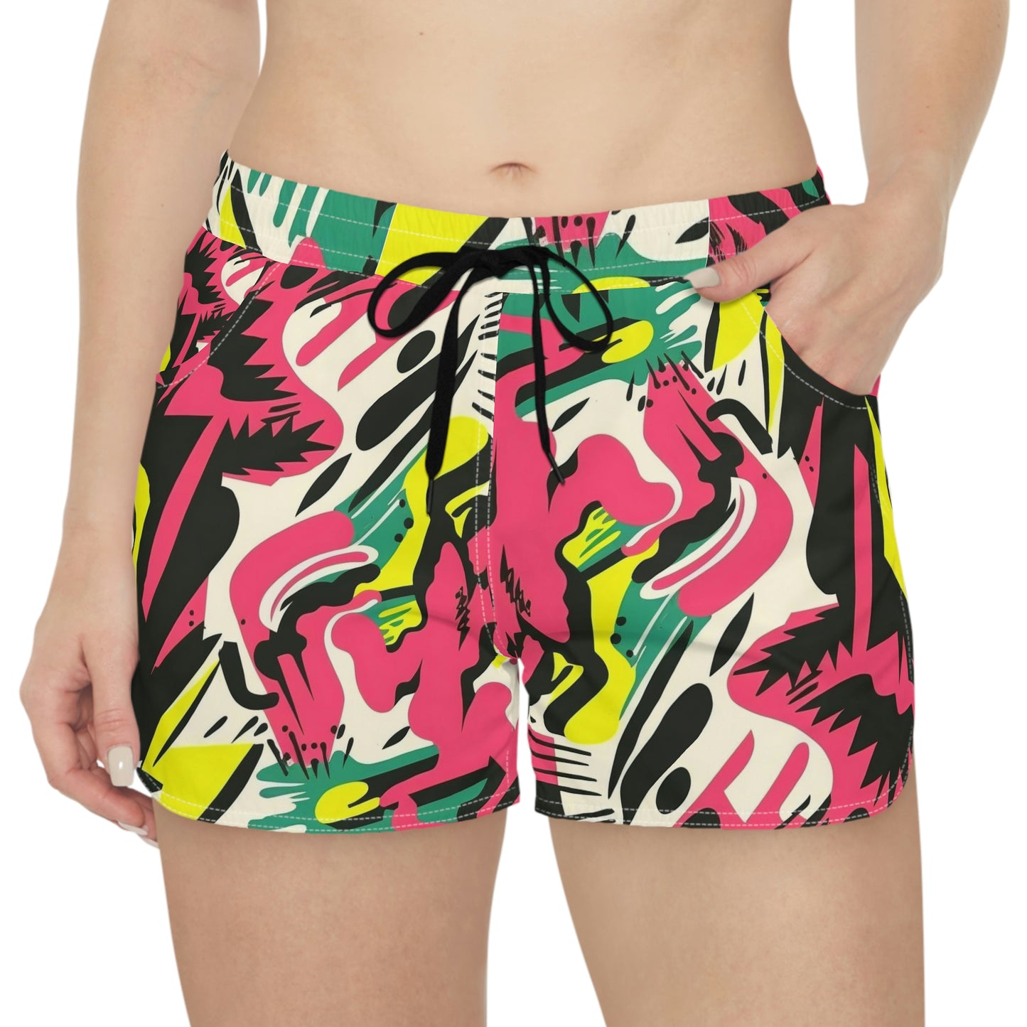 Women's Abstract Shorts